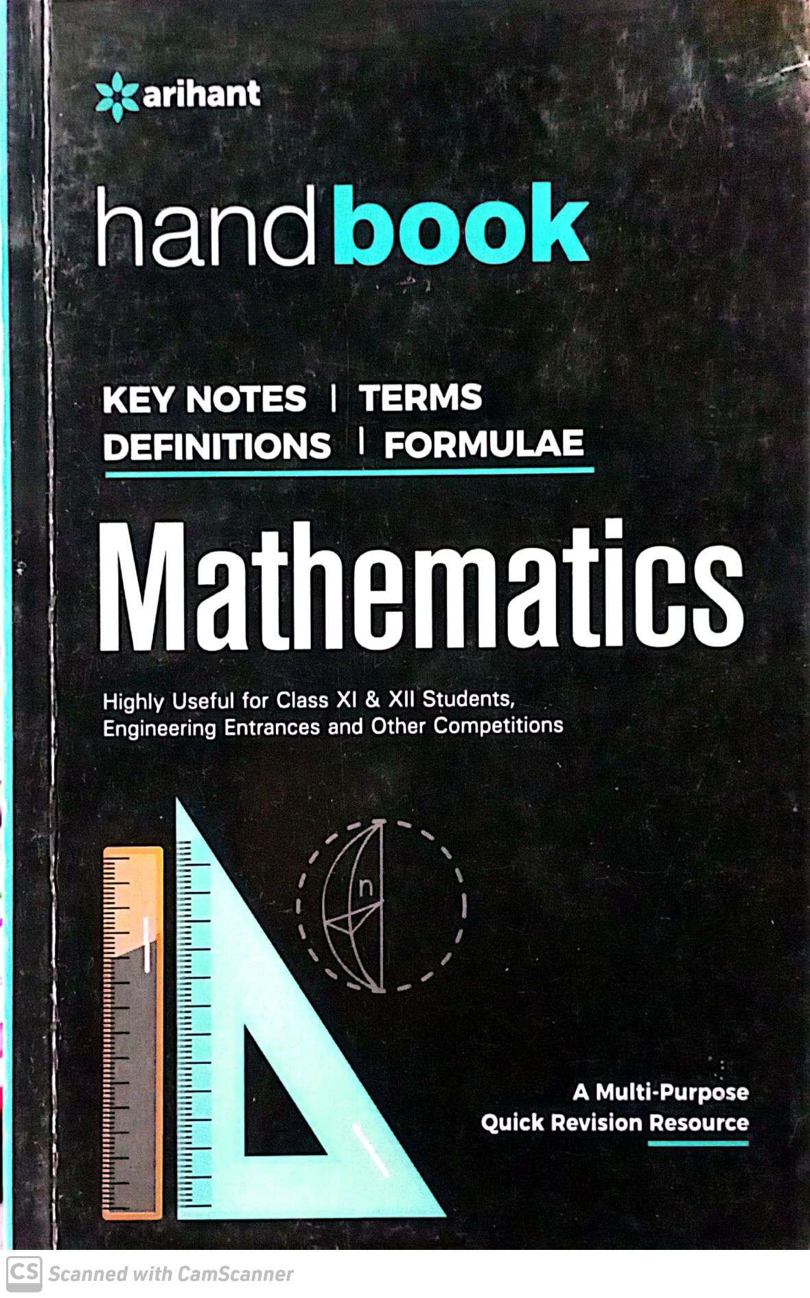 ed59d1ee75eba79a0aa6b1332669a8c8.jpg Handbook of mathematics class 11 & 12 C192 - Image 1