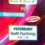 PG 3rd Semester Psychology CC 10