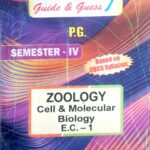 PG 4th Semester Zoology EC-1 Cell & Moleculer Biology