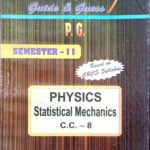 PG 2nd semester physics CC 8