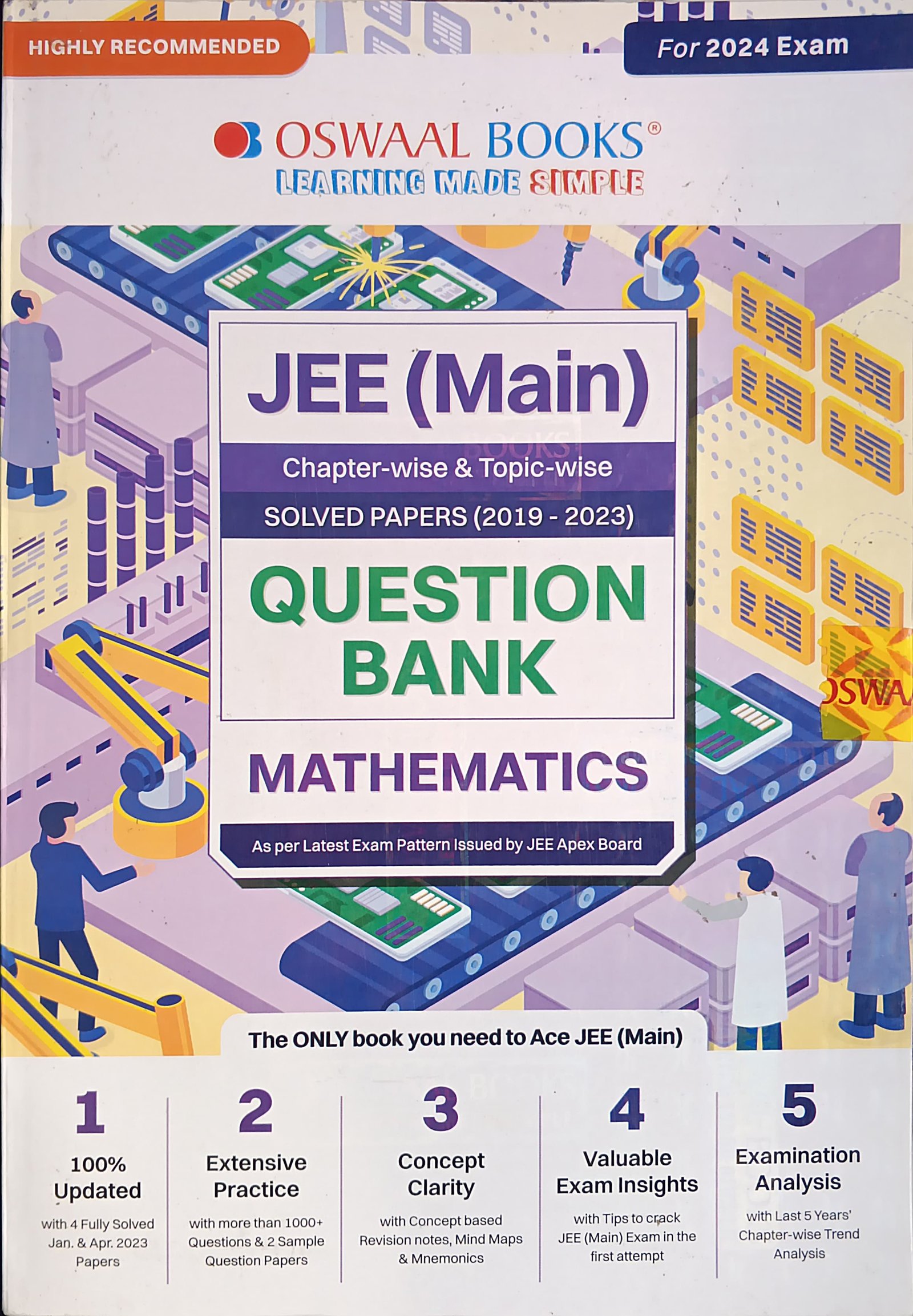 f4760216839f063a5af233348079368e.jpeg Oswaal JEE (Main) Question Bank Mathematics - Image 1