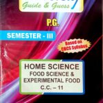 PG 3rd Semester Home science CC 11